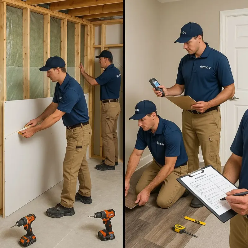 Repairs and Reconstruction process in Point of Rocks, MD